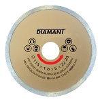 GYÉMÁNT VÁGÓ TÁRCSA 115X22,2X2MM FOLYTONOS DIAMANT