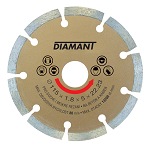 GYÉMÁNT VÁGÓ TÁRCSA 115X22,2MM SZEGMENSES DIAMANT
