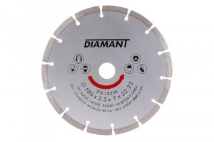 GYÉMÁNT VÁGÓ TÁRCSA 180X22,2MM SZEGMENSES DIAMANT