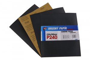 CSISZOLÓ PAPÍR 230X280MM P240 10DB/CS VÍZÁLLÓ