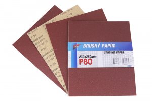 CSISZOLÓ PAPÍR 230X280MM P80 10DB/CS