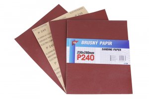 CSISZOLÓ PAPÍR 230X280MM P240 10DB/CS