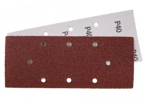 CSISZOLÓ VÁSZON LYUKAS 93X230MM P40 5DB/CS