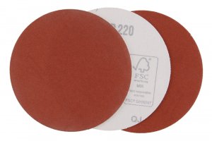 CSISZOLÓ VÁSZON TÉPŐZÁRAS 125MM P220 3DB/CS NORTON