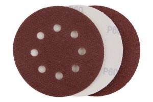 CSISZOLÓ PAPÍR TÉPŐZÁRAS LYUKAS 125MM P60