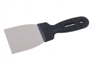 SPAKLI INOX FESTÉKKAPARÓ-KÖNNYÍTETT NYÉLLEL 80MM